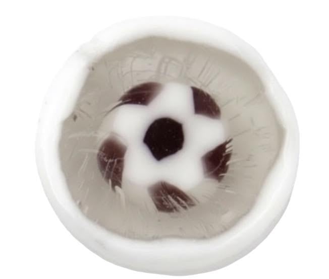 Soccer Ball Hard Candy, Watermelon Flavor, Individually Wrapped, 110+ Pieces, 1 lb Bulk Party Favors for Teams, Goodie Bags, Birthday Treats