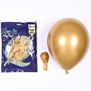 Navy Blue Rose Gold Pink Gold Confetti Latex Balloons with 140pcs 18/10/5/Inch Metallic Chrome Balloons for Birthday Party Wedding Graduation Bridal Shower Decorations (Navy Blue)