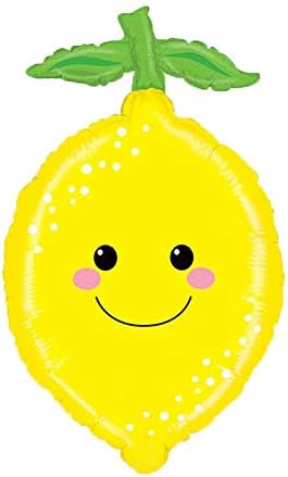 Produce Pal Lemon Garden Jumbo 29" Foil Party Balloon