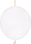 IN-JOOYAA 100 Pcs Clear Link Balloons 6 Inch Quick Linking Balloons for Birthday Wedding Party Decorations