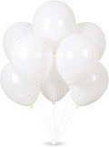 50 Pack 12 Inch White Latex Balloons for Party Decorations, Thick Premium Balloons for Wedding, Baby Shower, Engagement, Graduation, Photo Backdrop, Arch & Garland, Air or Helium