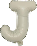 16 inch Cream Letter A to Z Alphabet Number 0-9 Foil Balloons Letter Birthday Party Wedding Decoration event & party supplies birthday balloons (16 inch Cream J)