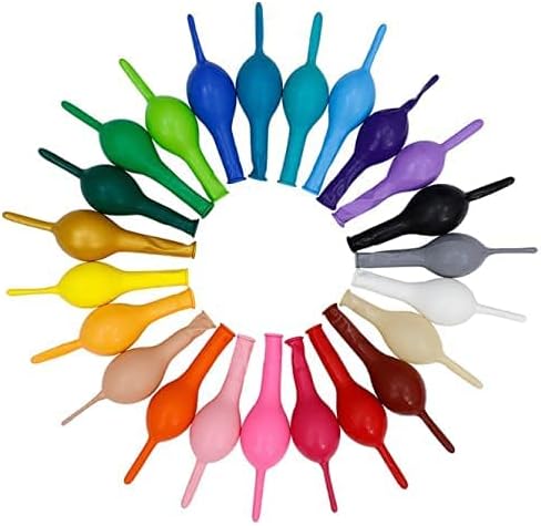 IN-JOOYAA 100 Pcs Clear Link Balloons 6 Inch Quick Linking Balloons for Birthday Wedding Party Decorations