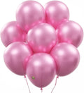 AFTERLOON® Biodegradable Balloons 50 pcs Pearlized Light Pink 10 Inch, Pearlescent Thickened Extra Strong Latex Helium Float, for Baby Shower Gender Reveal Garland Wedding Birthday Party Decorations