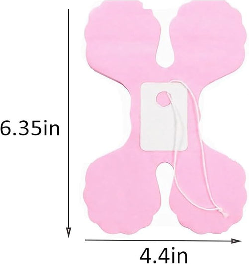 10PCS Four Leaf Clover Paper Flowers Garland Decorations Four Leaf Clover Paper Banner Tissue Paper Streamers Reusable Hanging Garland for Birthday Baby Shower Party Backdrop Home Decor(Pink kit)