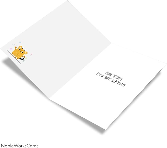 NobleWorks - Funny Birthday Greeting Card with 5 x 7 Inch Envelope (1 Card) Bday Need A Hug C2326BDG