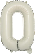 16 inch Cream Letter A to Z Alphabet Number 0-9 Foil Balloons Letter Birthday Party Wedding Decoration event & party supplies birthday balloons (16 inch Cream O)