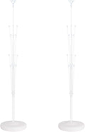 Balloon Column Kit for Floor-Balloon Columns with Stand, Base and Pole,Balloon Tower Backdrop Decoration for Wedding, Baby Shower, Birthday Party, or Bachelorette Parties (WHITE)
