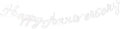 Happy Anniversary Banner Balloons Wedding Love Party and Background Indoor Outdoor Decorations (Silver)