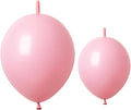 Link Balloons Pink 6 Inch 12 Inch Latex Quick Linkale Balloon 160 Pcs for Birthday, Halloween, Christmas, Party Festival Decorations