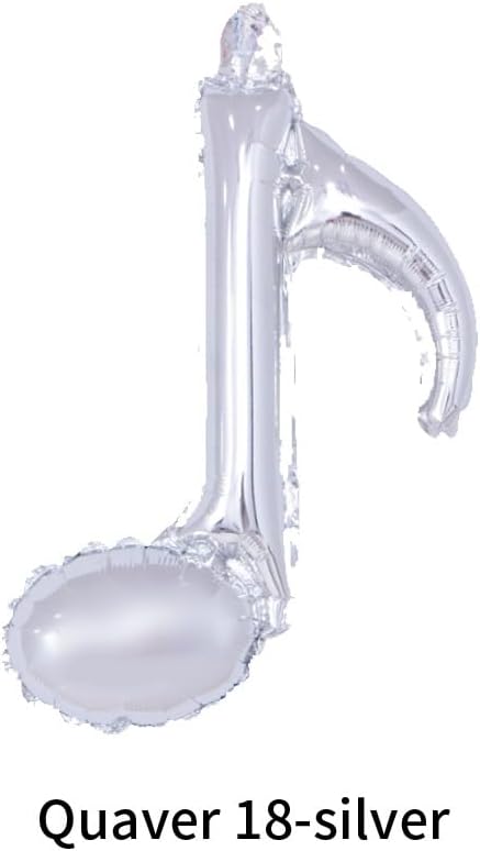 K pop Music Hunter Balloons,Purple Guitar Balloons,Purple Flame Balloons & Silver Music Note Balloons for K pop Movie Theme Birthday Singer Party Decoration