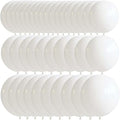 50 Pcs White Balloons Kit 18 24 36 Multi Sizes Giant Balloon, Use for Pool Party Birthdays, Weddings, Events Party Decoration Supplies