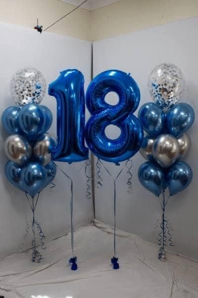 Number One Balloons 40 Inch, Navy Blue Balloon for Birthday Party Decoration, Large Number Ballons for 1, 10, 11, 12, 13, 21, 100 Celebration, Boy and Girl Birthday, Baby Shower, Anniversary Decor