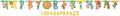 Cocomelon Multicolor Jumbo Add An Age Paper Letter Banner - 10" x 10.5' (Pack Of 1) - Perfect For Birthday Parties & Celebrations