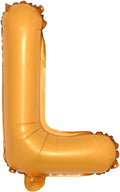 16" inch Single Orange Alphabet Letter Number Balloons Aluminum Hanging Foil Film Balloon Wedding Birthday Party Decoration Banner Air Mylar Balloons (16 Inch Orange L)