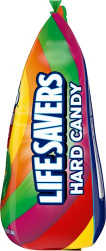 LIFE SAVERS Hard Candy Bag 5 Flavors, Hard Candy Individually Wrapped for Goodie Bags, Road Trips, Treats, Offices, Celebrations, 50-Ounce Party Size (Pack of 2)