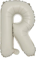 16 inch Cream Letter A to Z Alphabet Number 0-9 Foil Balloons Letter Birthday Party Wedding Decoration event & party supplies birthday balloons (16 inch Cream R)
