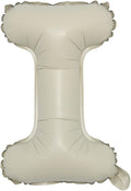 16 inch Cream Letter A to Z Alphabet Number 0-9 Foil Balloons Letter Birthday Party Wedding Decoration event & party supplies birthday balloons (16 inch Cream I)