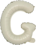 16 inch Cream Letter A to Z Alphabet Number 0-9 Foil Balloons Letter Birthday Party Wedding Decoration event & party supplies birthday balloons (16 inch Cream G)
