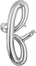 18 inch silver lowercase Happy Birthday Balloon Letter Ballon Wedding Balloon Birthday Party Decorations Kid Adult Name Baloon (18 inch Silver f)