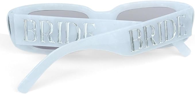 Bride Sunglasses，Bachelorette Party Sunnies, Engagement Decorations, Bridal Shower Accessory, Vintage Small Square Style, Bride To Be Gift