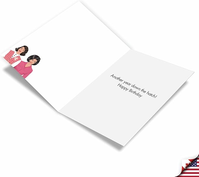 NobleWorks Pack of 3 Funny Birthday Greeting Cards with Envelopes (1 Designs, 3 Each) One More Bottle C2998BDG-C3x1