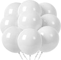 45 Pcs White Big Balloons 18 Inch Bulk Latex Balloon for Birthdays Weddings Party Decorations