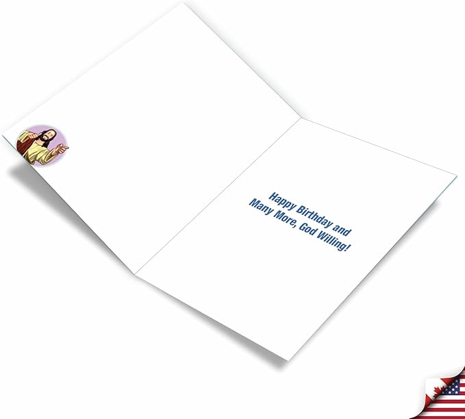 NobleWorks - 50th Funny Birthday Greeting Card (8.5 x 11 Inch) - 50 Years Old, Big Milestone Birthday Humor Card from Group - See You Soon 50 J9065MBG