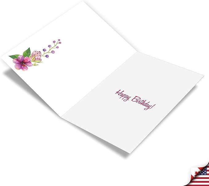 NobleWorks 102th Milestone Birthday Greeting Card with 5 x 7 Inch Envelope (1 Card) Number Cake 102 C10110MBG