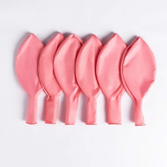 36 Inch Macaron Baby Pink Thick Giant Balloons Latex 6 Packs for Photo Shoot Wedding Baby Shower Birthday Party Decorations