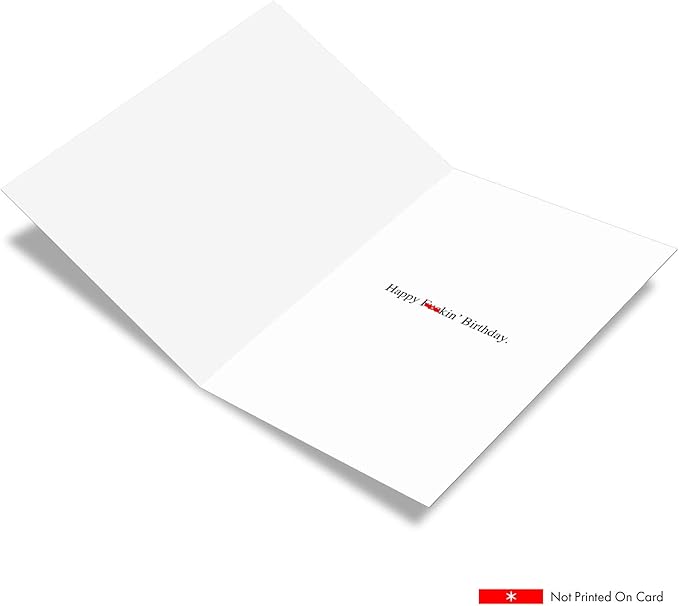 NobleWorks - 1 Funny Birthday Card for Women - Cartoon Humor for Birthdays, Stationery Joke (Buyer Discretion Advised) - I'll be a Dancer 4352