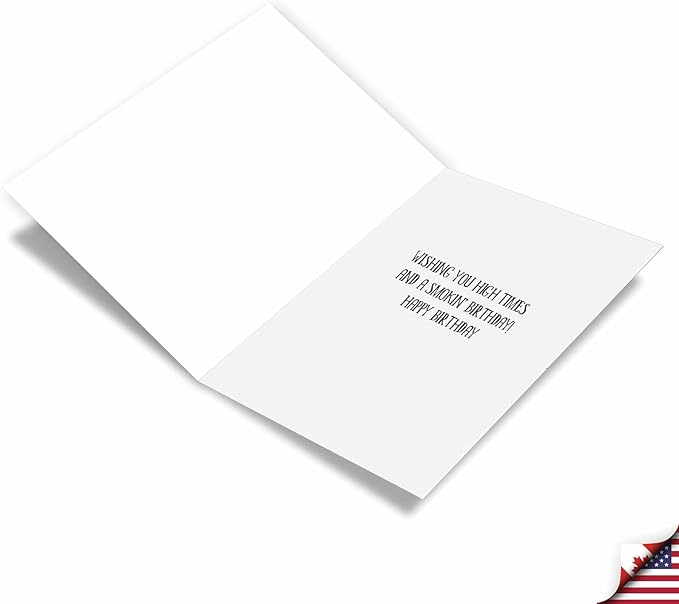 NobleWorks Funny Birthday Greeting Card with 5 x 7 Inch Envelope (1 Card) BdayUnlit Stiff Joints C10246BDG