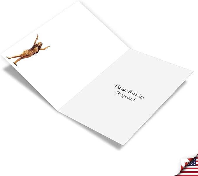 NobleWorks Hysterical Birthday Greeting Card with 5 x 7 Inch Envelope (1 Card) Bday Killing It C10104BDG
