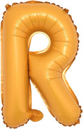16" inch Single Orange Alphabet Letter Number Balloons Aluminum Hanging Foil Film Balloon Wedding Birthday Party Decoration Banner Air Mylar Balloons (16 Inch Orange R)