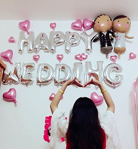 Glanzzeit 16 Inch Silver Foil Balloons Letters A to Z Numbers 0 to 9 for Prom Wedding Birthday Party Decor (Letter Y)