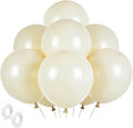 Cream Balloons 30 Pack 18 inch Latex Party Neutral Round Beige Sand White Balloons for Birthday Wedding Baby Shower Gender Reveal Party Decoration