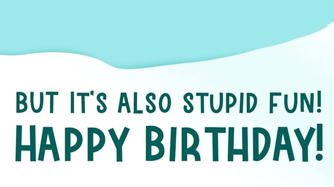Prime Greetings Funny 18th Birthday Card, Made in America, Eco-Friendly, Thick Card Stock with Premium Envelope 5in x 7.75in, Packaged in Protective Mailer
