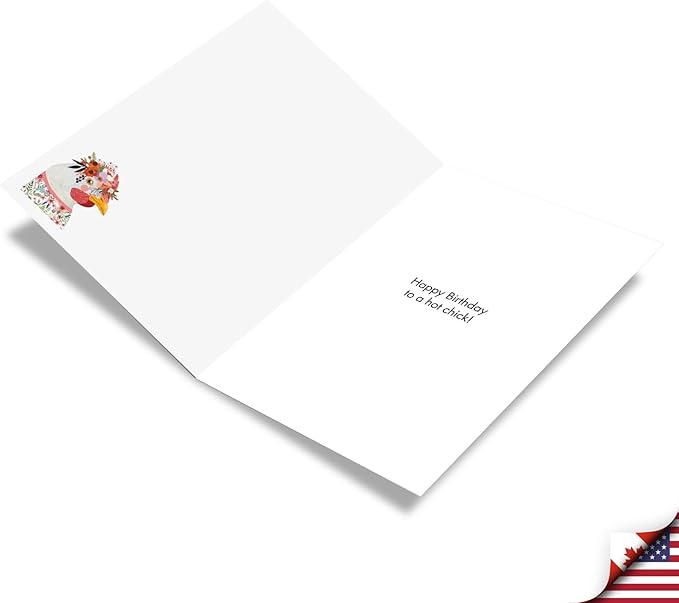 NobleWorks - Birthday Greeting Card with 5 x 7 Inch Envelope (1 Card) Bday Farm Animals C2812EBDG