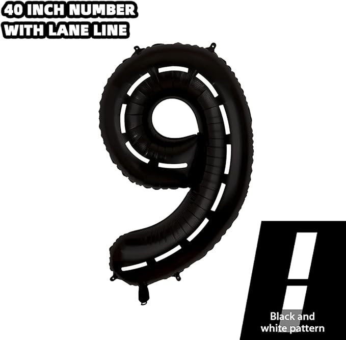 134pcs Race Car Balloon Party Supplies Decorations for Boys - Racing Theme Happy Birthday Racecar Number Balloons Garland Kit With Arch (9)