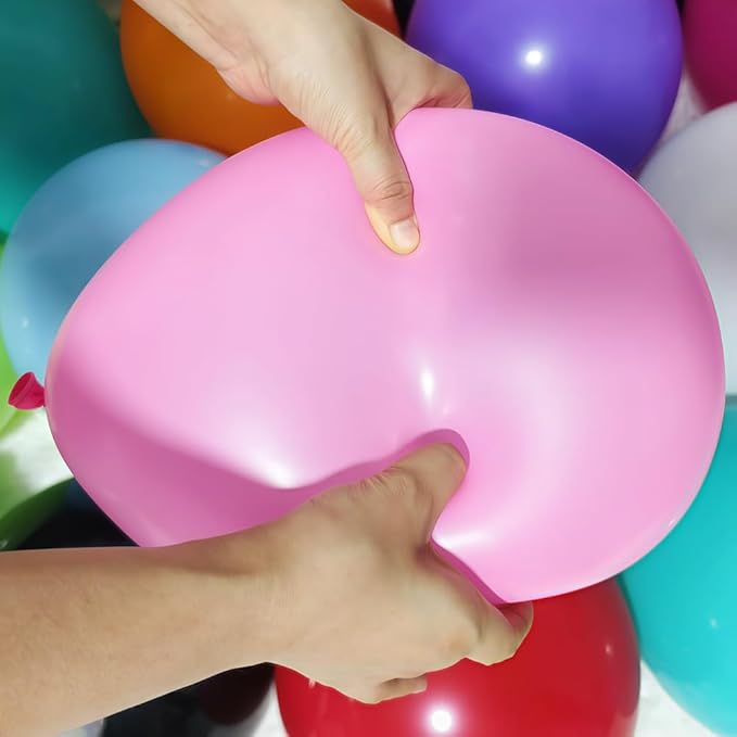 500 Pcs 12 Inch Rainbow Balloons Assorted Colors Latex Multicolor Bulk Balloon 13 Kinds Color for Birthdays Weddings Party Decorations