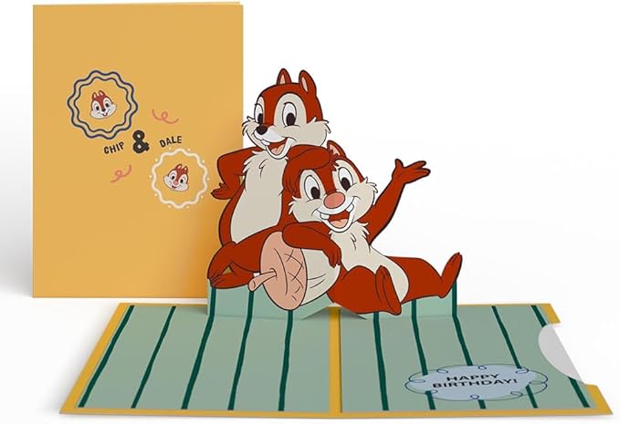 Lovepop Mickey and Friends 3D Pop-Up Birthday Card - for Him, Her, Kids, Boys, Girls, Men, Women