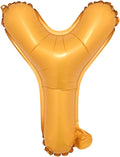 16" inch Single Orange Alphabet Letter Number Balloons Aluminum Hanging Foil Film Balloon Wedding Birthday Party Decoration Banner Air Mylar Balloons (16 Inch Orange Y)