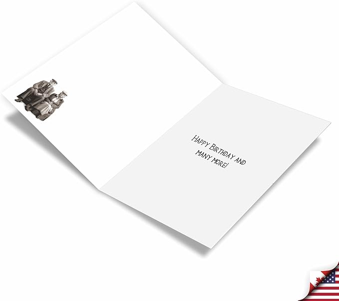 NobleWorks Funny Birthday Greeting Card with 5 x 7 Inch Envelope (1 Card) Bday Wasn't Sleeping C10074BDG