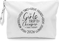 Fokongna Girls Trip White Wet Dry Bag Beach Gym Swimsuit Toiletry Travel Essentials Women Adults