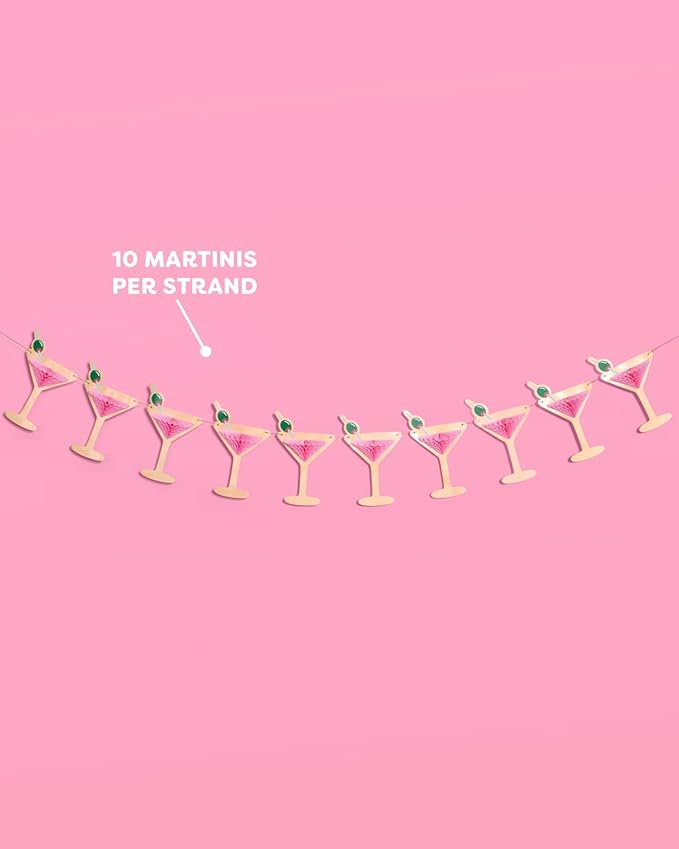 xo, Fetti Martini 3D Pop Up Gold Foil Banner - 5 Ft. | Bachelorette Decoration, Birthday Party Sign, Casino Decor, Girl Cocktail Backdrop, Vegas Photo Booth Background