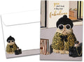 Tree-Free Greetings - Birthday Card - Artful Designs - 1 Card + Matching Envelope - Made in USA - 100% Recycled Paper - 5 x 7 - A Day Over Fabulous (GO68766)
