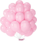PartyWoo Light Pink Balloons 101pcs 12 Inch Pastel Pale Baby Pink Balloons for Baby Shower Gender Reveal Wedding Princess Butterfly Bachelorette Bridal Shower Birthday Party Decorations Pink-Y48