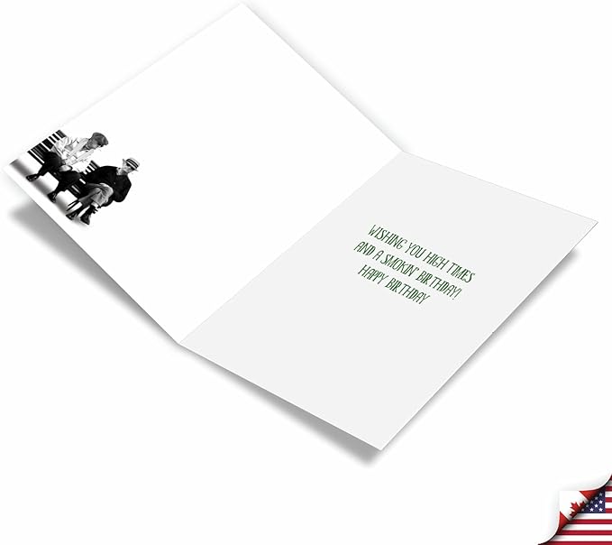 NobleWorks - Pack of 3 Funny Birthday Greeting Cards with 5x7 Envelopes (1 Designs, 3 Each) Vintage Stationary Set - Men Stiff Joints C7038BDG-C3x1