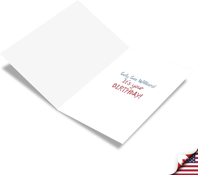 NobleWorks Hysterical Birthday Greeting Card with 5 x 7 Inch Envelope (1 Card) Things You Say C7891BDG
