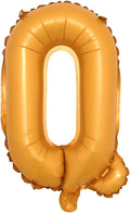 16" inch Single Orange Alphabet Letter Number Balloons Aluminum Hanging Foil Film Balloon Wedding Birthday Party Decoration Banner Air Mylar Balloons (16 Inch Orange Q)